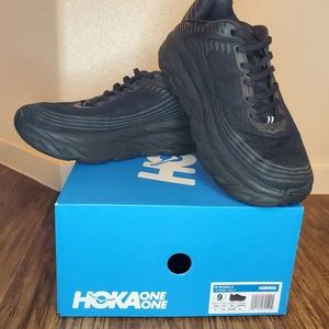 Hoka one one bondi size 9 black on black